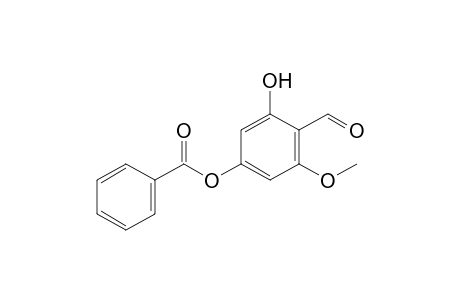 4-Benzoyloxy-6-hydroxy-2-methoxybenzaldehyde