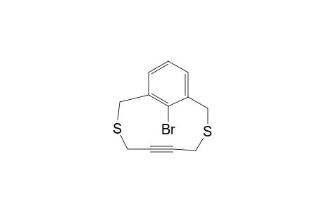 14-Bromo-3,8-dithiabicyclo[8.3.1]tetradeca-1(14),10,12-trien-5-yne
