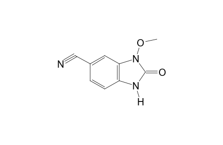 3-methoxy-5-benzimidazolinecarbonitrile