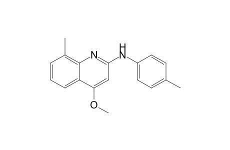 4-Methoxy-8,4'-dimethyl-2-(N-phenylamino)quinoline