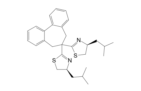 6,6-Bis[(4'S)-4'-isobutylthiazolin-2'-yl]dibenzo[a,c]cyclohepta-1,3-diene