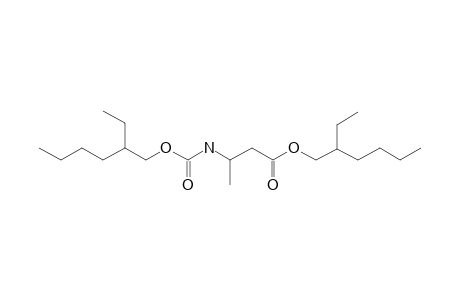 dl-3-Aminobutanoic acid, N-(2-ethylhexyl)oxycarbonyl-, 2-ethylhexyl ester