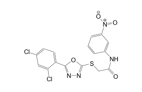 acetamide, 2-[[5-(2,4-dichlorophenyl)-1,3,4-oxadiazol-2-yl]thio]-N-(3-nitrophenyl)-