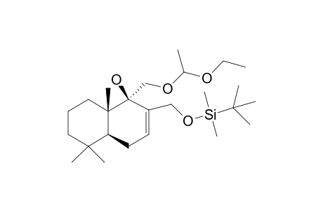 1,4,4a,5,6,7,8,8a-Octahydro-1-hydroxy-5,5,8a-trimethyl-(1R,4aS,8aS)-1,2-naphthalenedimethanol 1-[1-(ethoxy)ethyl]2-tert-butyldimethylsilyl diether