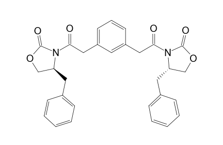 (S,S)-.beta.,.beta.'-Dioxo-.beta.,.beta.'-bis(4-benzyl-2-oxo-3-oxazolinyl)-1,3-diethylbenzene
