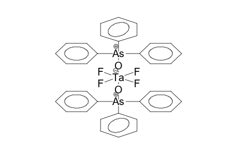 TRANS-TETRAFLUOROTANTALUM-BIS(TRIPHENYLARSINEOXIDE) COMPLEX CATION