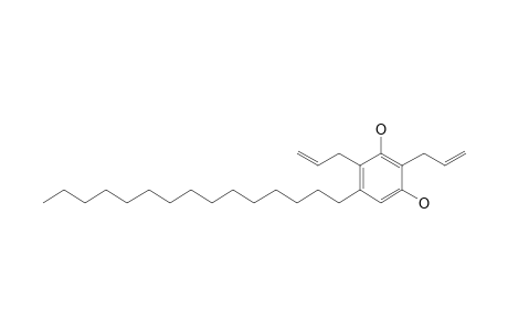 2,4-Bisallyl-5-n-pendecylbenzene-1,3-diol