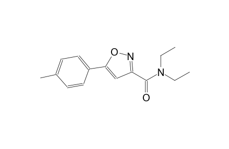 3-isoxazolecarboxamide, N,N-diethyl-5-(4-methylphenyl)-