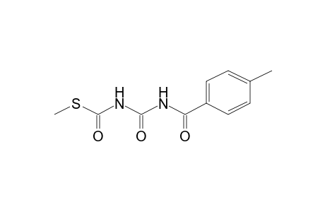 S-Methyl [(4-methylbenzoyl)amino]carbonylthiocarbamate