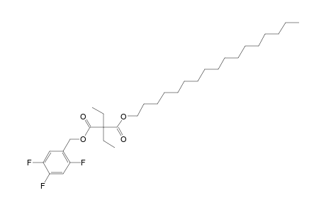 Diethylmalonic acid, heptadecyl 2,4,5-trifluorobenzyl ester