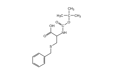 L-3-(benzylthio)-N-carboxyalanine, N-tert-butyl ester