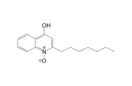 2-Heptyl-4-hydroxyquinoline N-oxide