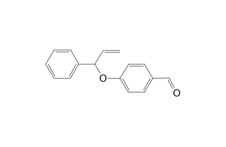 Benzaldehyde, 4-(1-phenyl-2-propenyloxy)-