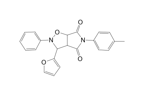 2H-pyrrolo[3,4-d]isoxazole-4,6(3H,5H)-dione, 3-(2-furanyl)dihydro-5-(4-methylphenyl)-2-phenyl-