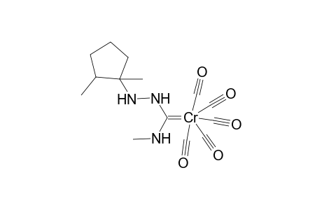 Pentacarbony[ 2-{(1',5'-dimethylcyclopentyl)hydrazino}-2-(methylamino)-carbene] chromium