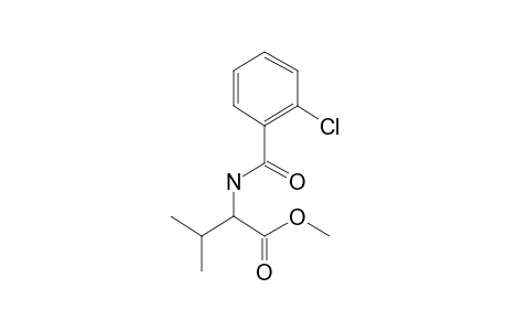 L-Valine, N-(2-chlorobenzoyl)-, methyl ester