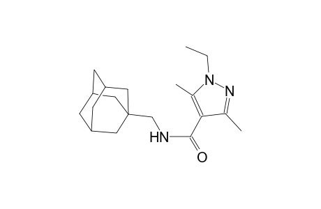 N-(1-adamantylmethyl)-1-ethyl-3,5-dimethyl-1H-pyrazole-4-carboxamide