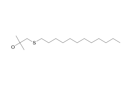 2-[(dodecylthio)methyl]-2-propanol