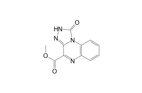 1,2-DIHYDRO-1-OXO-s-TRIAZOLO[4,3-a]QUINOXALINE-4-CARBOXYLIC ACID, METHYL ESTER