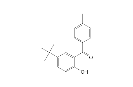 5-tert-butyl-2-hydroxy-4'-methylbenzophenone
