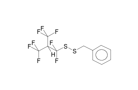 BENZYL(1,1,3,3,3-PENTAFLUORO-2-TRIFLUOROMETHYLPROPYL)DISULPHIDE