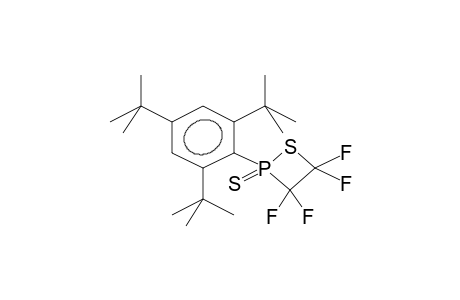 1-(2,4,6-TRI-TERT-BUTYLPHENYL)-1-THIONO-2-THIA-3,3,4,4-TETRAFLUOROPHOSPHETANE