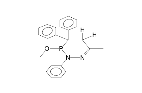 2,4,4-TRIPHENYL-6-METHYL-3-METHOXY-2,3,4,5-TETRAHYDRO-1,2,3-DIAZAPHOSPHORINE