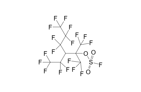 1-(Heptafluoroisopropyl)-1-(pentafluoroethyl)-2-(fluorosulfonyl)-2,2-bis(trifluoromeythyl)ethane