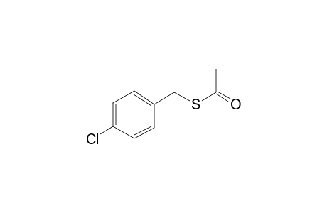 4-Chlorobenzyl mercaptan, S-acetyl-