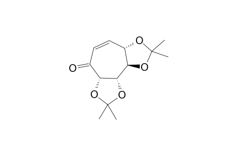 (4S,5R,6S,7S)-4,5:6,7-BIS-(IOSPROPYLIDENEDIOXY)-2-CYCLOHEPTEN-1-ONE