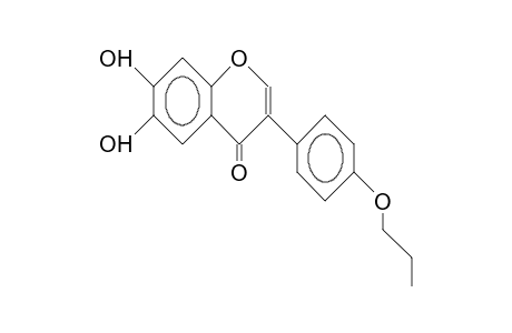 6,7-Dihydroxy-4'-propyloxy-isoflavone