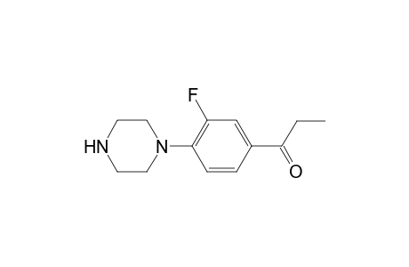 1-[3-Fluoro-4-(1-piperazinyl)phenyl]-1-propanone