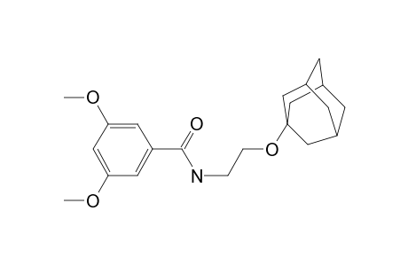 Benzamide, N-[2-(adamantan-1-yloxy)ethyl]-3,5-dimethoxy-