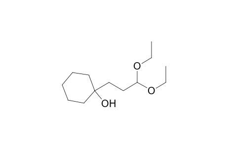 3-(1-Hydroxy-cyclohexyl)-propanal diethyl acetal