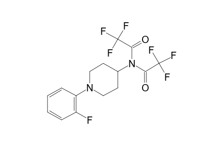 1-(2-Fluorophenyl)-4-piperidinamine, N,N-bis(trifluoroacetyl)-