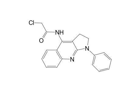 2-Chloro-N-(1-phenyl-2,3-dihydro-1H-pyrrolo[2,3-b]quinolin-4-yl)acetamide