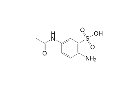 5-Acetamido-2-amino-benzenesulfonic acid