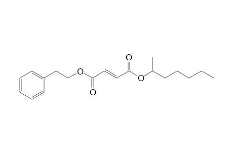 Fumaric acid, 2-phenethyl hept-2-yl ester