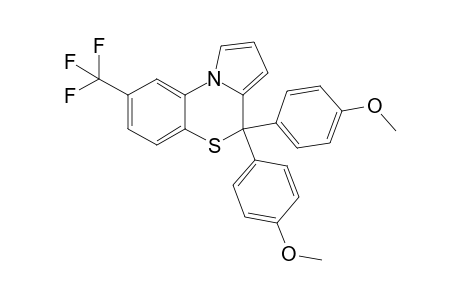 4,4-bis(4-methoxyphenyl)-8-(trifluoromethyl)pyrrolo[2,1-c][1,4]benzothiazine