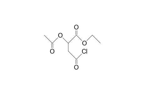 3-(CHLOROFORMYL)LACTIC ACID, ETHYL ESTER, ACETATE