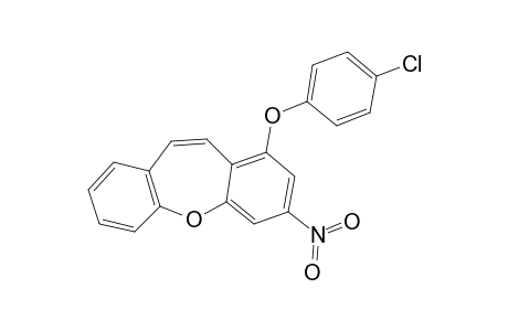 1-(4-Chlorophenoxy)-3-nitrodibenzo[b,f]oxepine