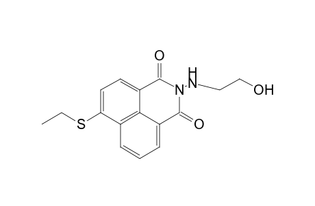 4-(ethylthio)-N-[(2-hydroxyethyl)amino]naphthalimide