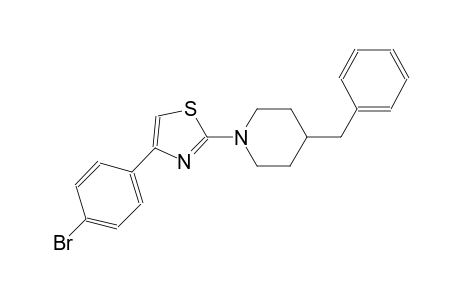 2-(4-benzyl-1-piperidyl)-4-(4-bromophenyl)thiazole