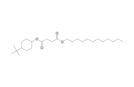 Succinic acid, dodecyl trans-4-tert-butylcyclohexyl ester