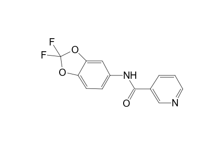 N-(2,2-Difluoro-benzo[1,3]dioxol-5-yl)-nicotinamide