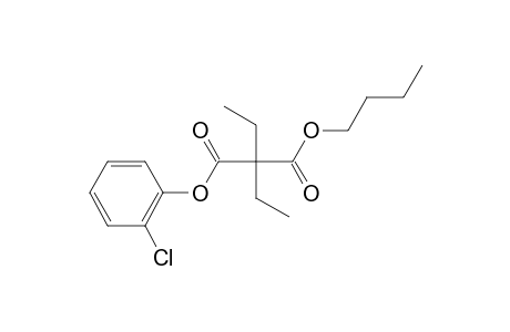 Diethylmalonic acid, butyl 2-chlorophenyl ester