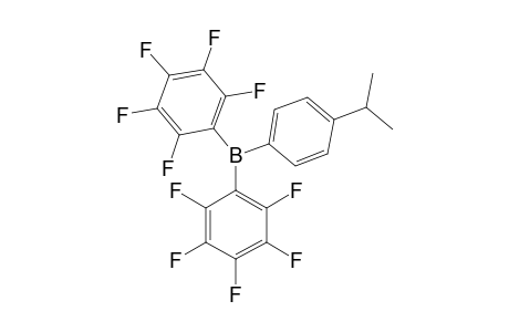 4-BIS-(PENTAFLUOROPHENYL)-BORYLCUMENE