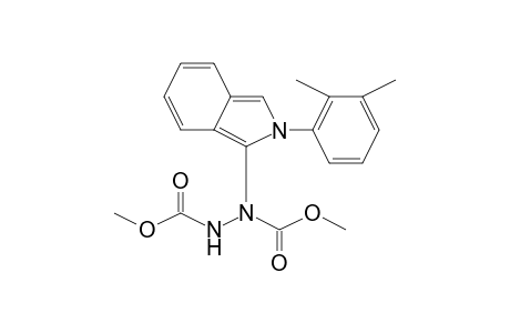 Dimethyl 1-[2-(2,3-dimethylphenyl)-2H-isoindol-1-yl]-1,2-hydrazinedicarboxylate