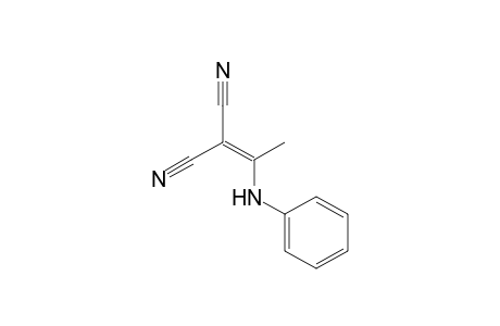 (1-anilinoethylidene)malonitrile