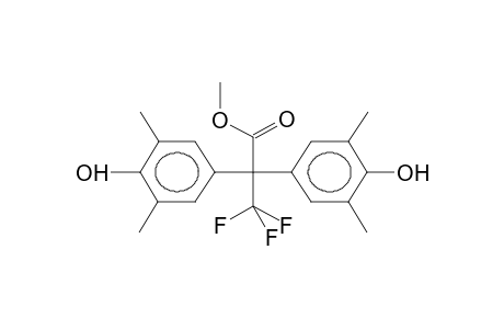 3,3,3-Trifluoro-2,2-bis-(4-hydroxy-3,5-dimethyl-phenyl)-propionic acid methyl ester